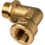 Угольник STOUT 3/8" ВР/НР с упором