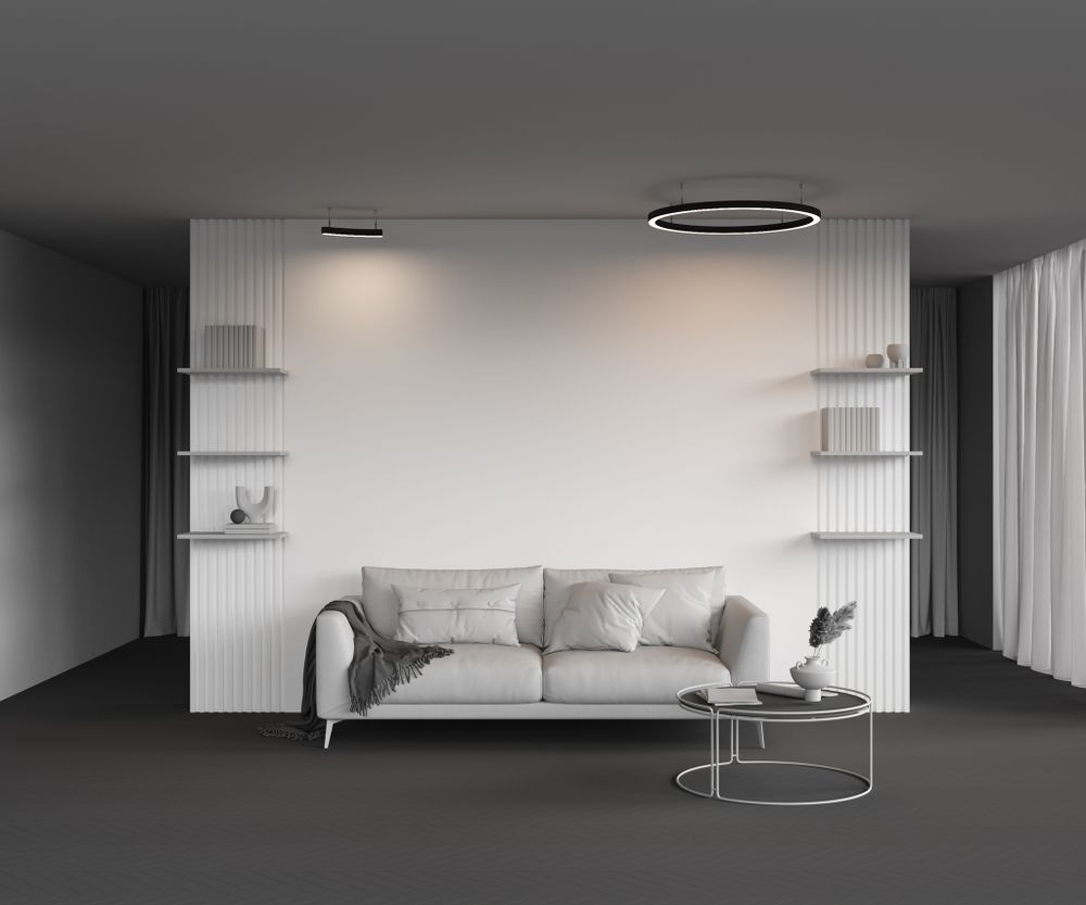 35x35 Ø800мм 1/8 круга Maytoni ALM-3535R-B-D-45°-0.8M