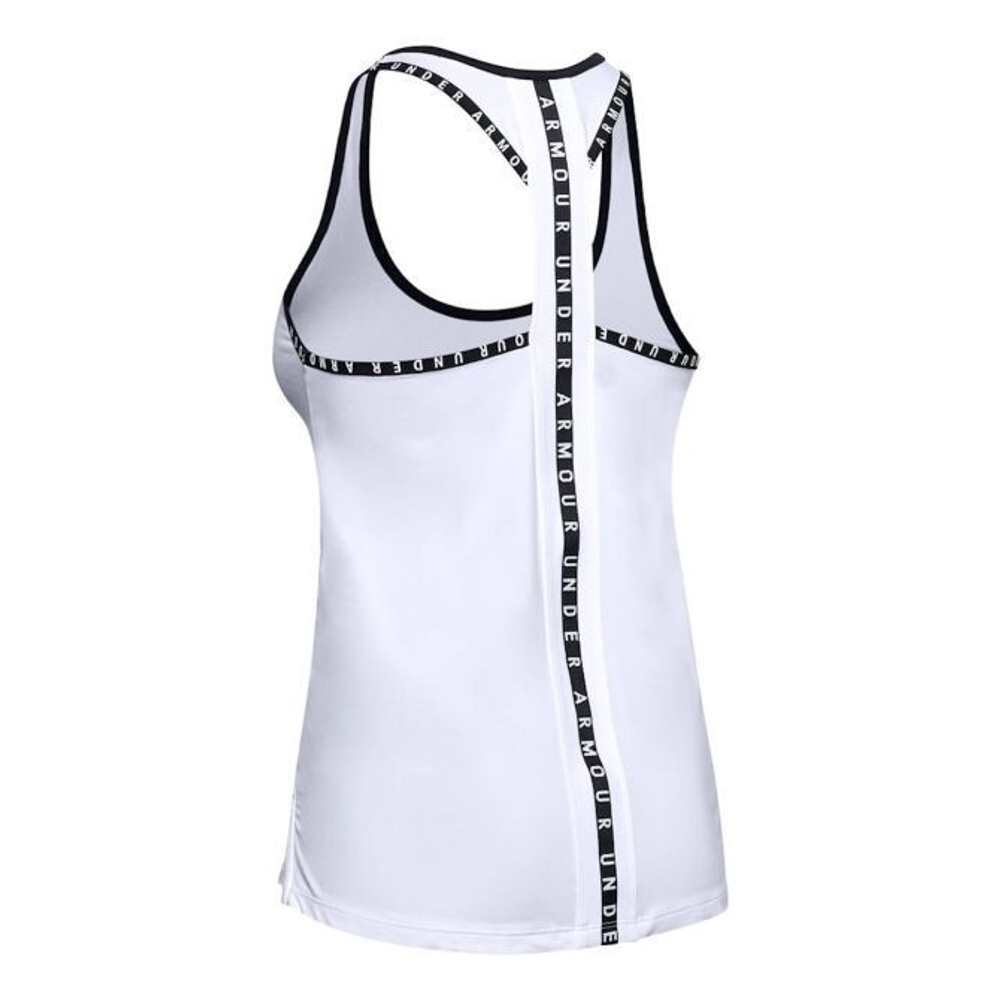 Женский топ теннисный Under Armour Knockout Tank - белый