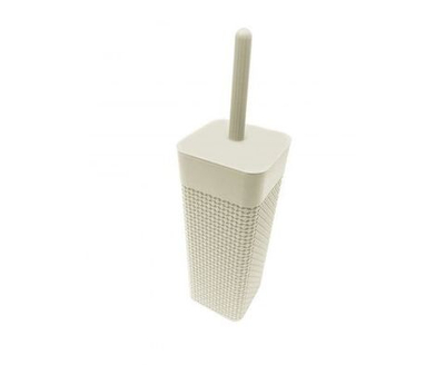 Туалетная щетка-ерш (Комплект WC) Oslo, молочный PT1356МЛ Plast team, 1 шт.