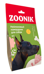 ZOONIK Намордник нейлоновый для собак