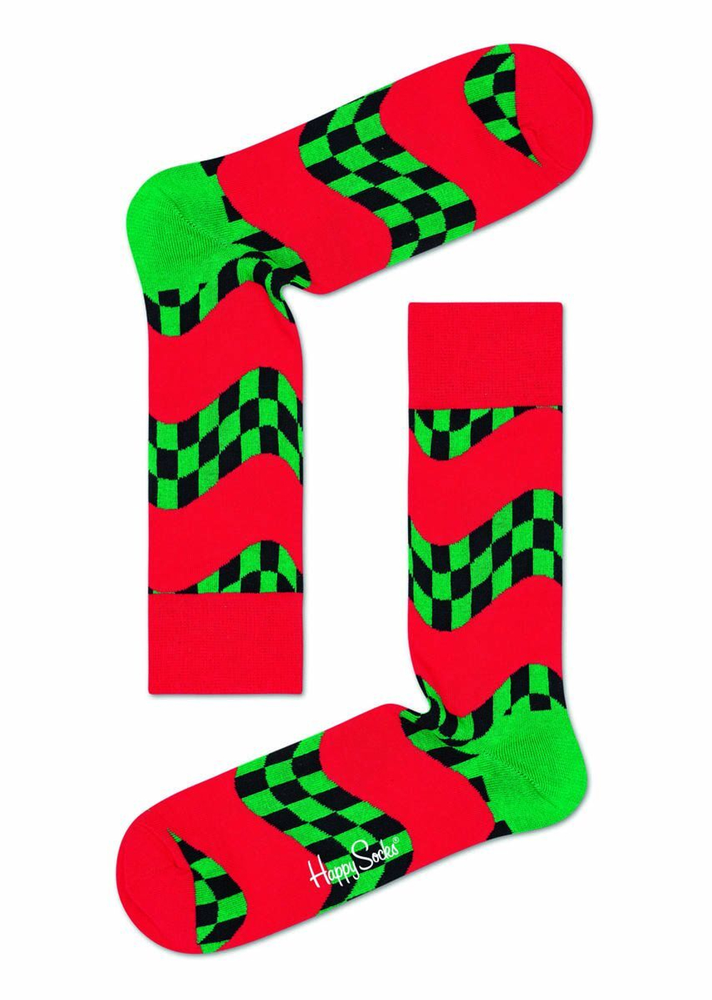 Носки унисекс Race Sock с финишной прямой (Размер: 29) (Цвет: красный)