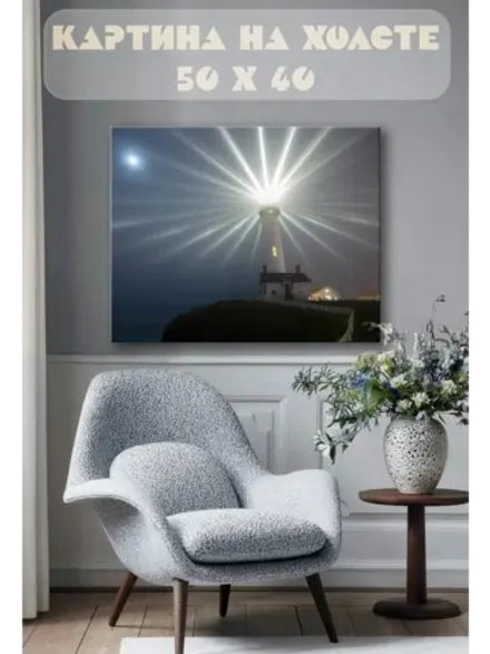 Картина на стену 40 X 50 Маяк