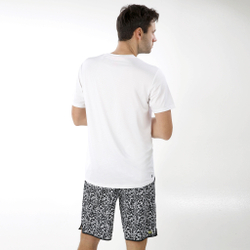 Мужское теннисное поло BIDI BADU Aime Tech T-Shirt Special Edition Men - White, Black