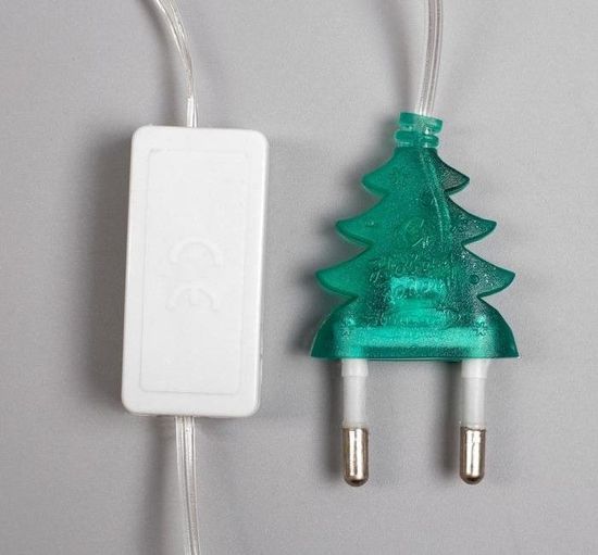 Светодиодная фигура "Снежинка" 30 см, пластик, 220 В, свечение мульти (RG/RB)