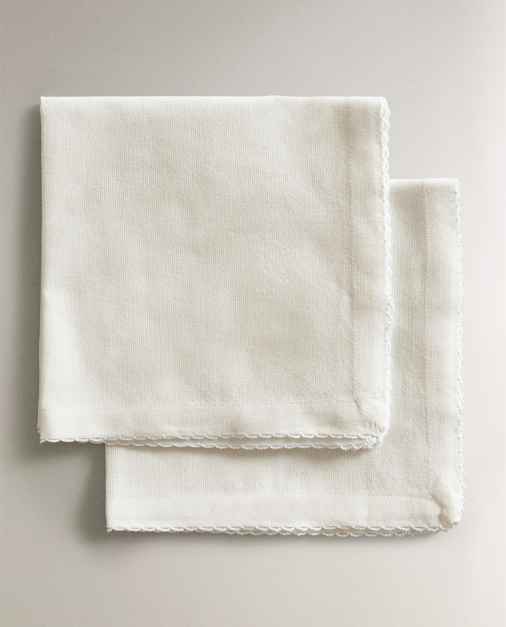 Zara Home столовая салфетка из хлопка, 45 45 см (комплект 2 шт.) · 6276/022
