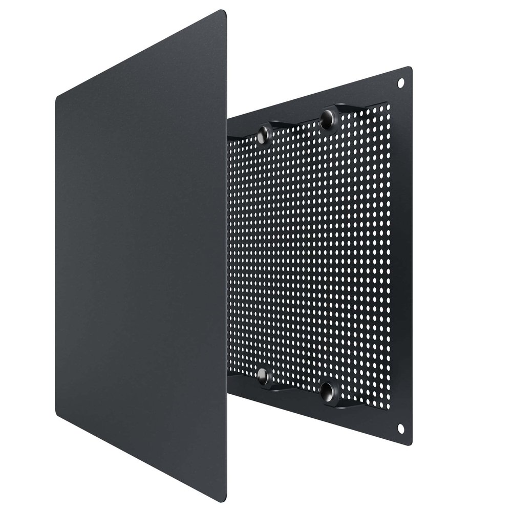 Решетка вентиляционная RVM сетка разъемная на магнитах 200х200 окраш.сталь Gray ERA