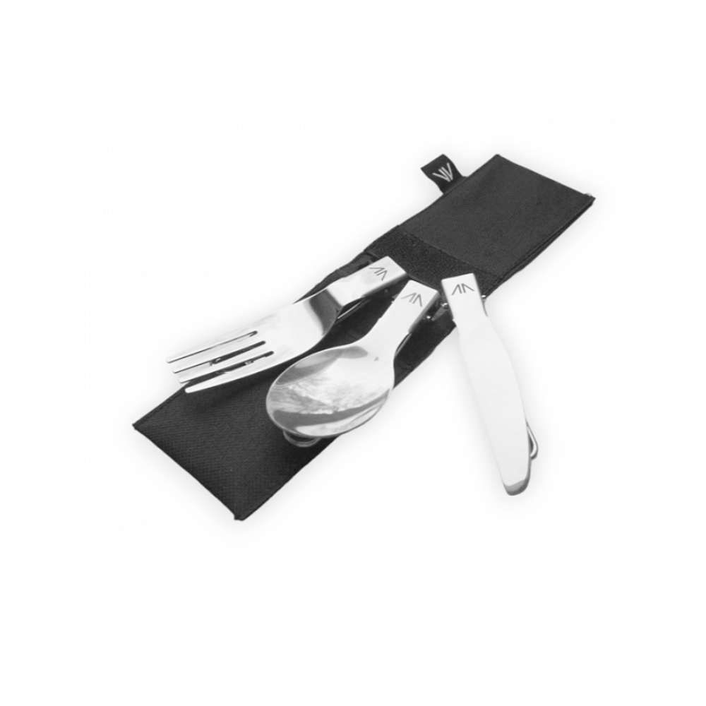Набор складных столовых приборов STAINLESS STEEL CULTERY