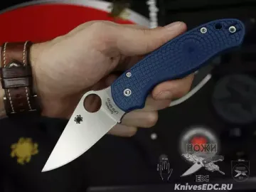 Нож складной Spyderco Para 3 223PCBL c клинком из стали CPM-SPY27, рукоять FRN