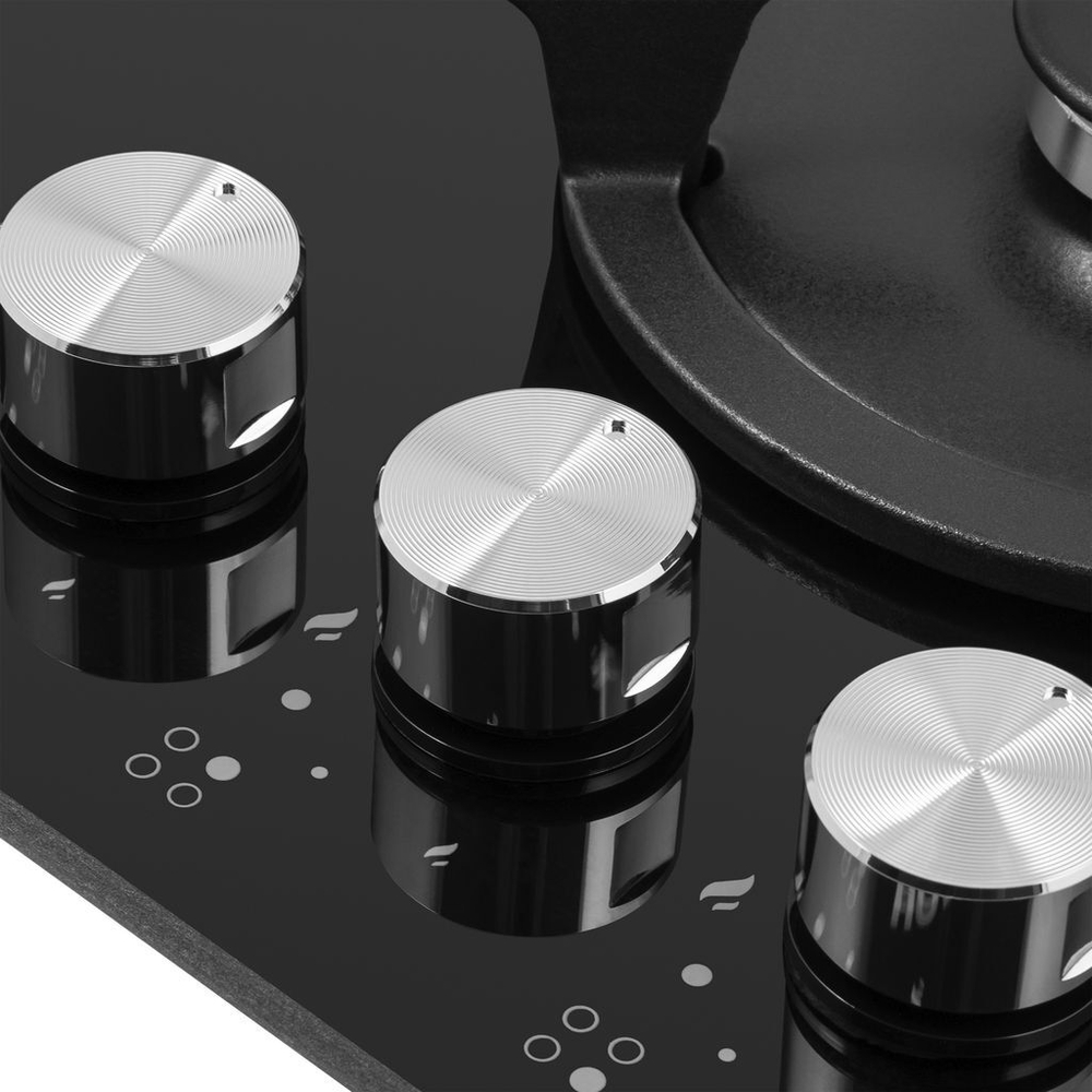 Газовая варочная панель HOMSair HGG641BK фото 8