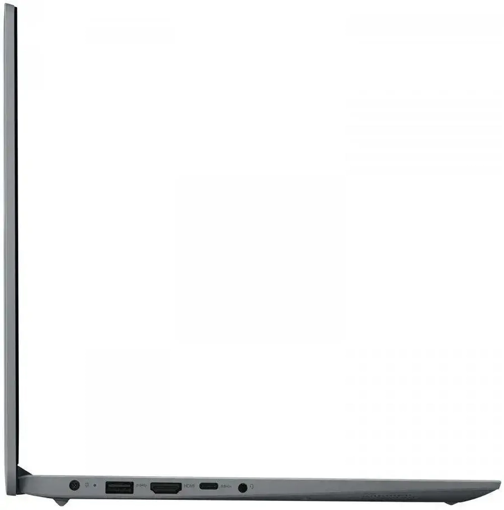 Ноутбук Lenovo IdeaPad 1 15IAU7 15.6", Intel Core i3-1215U, RAM 8 ГБ, SSD 512 ГБ, Без системы, (82QD00ETRK), серебристый