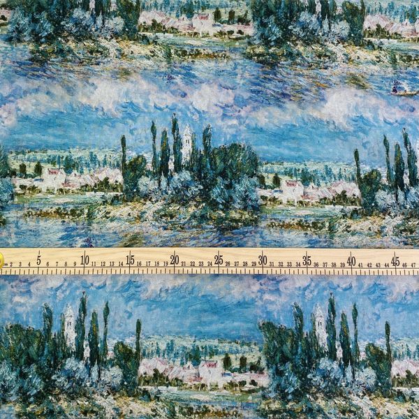ИМПРЕССИОНИЗМ # 11, отрез 70 см, 100% хлопок, Handmade Fabrics 6