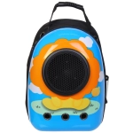 Рюкзак - переноска для животных «ЛЮБИМЫЙ БРО», Я - Лев!, 27*33*43см/до 7кг (сетка, иллюминатор, подложка) (Пакет и Лейбл)