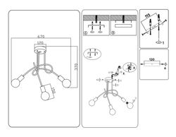 Ambrella Потолочный светильник в стиле лофт Loft TR80415