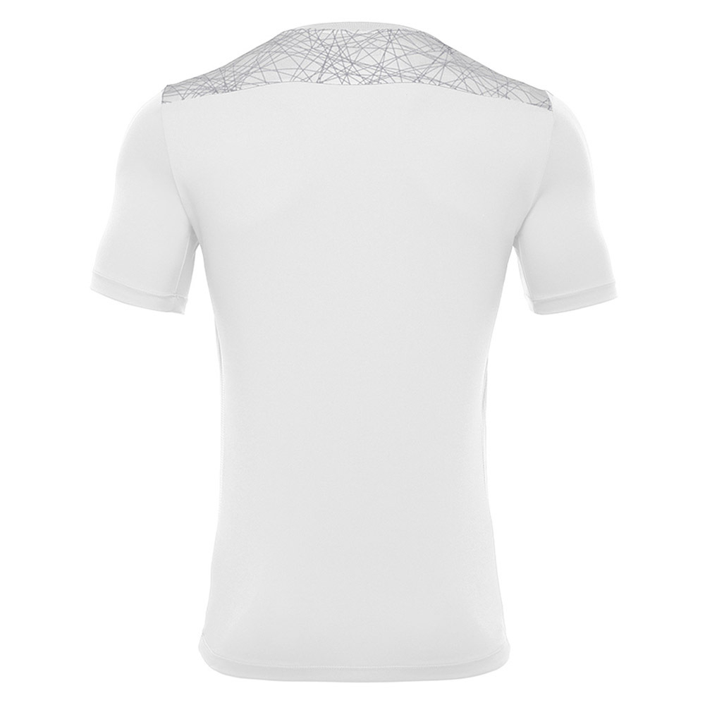 Футболка спортивная унисекс MACRON Nash, 50760123-WT-3XL, р.3XL, 100% полиэстер, белый