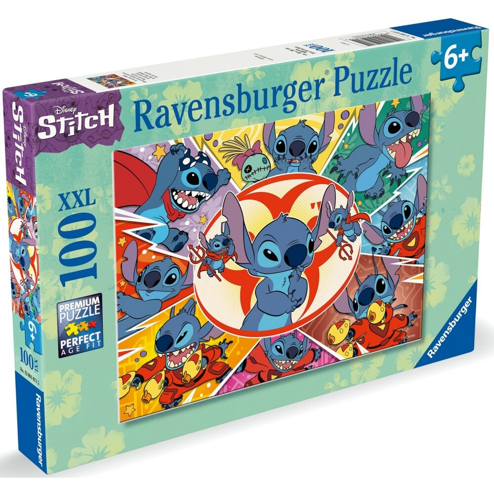 Ravensburger - Пазл XXL Дисней Стич 100 элементов. 010715 / артикул   010715  / GTIN 4005555010715