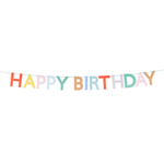 Гирлянда цветная "Happy Birthday" 1.8 м