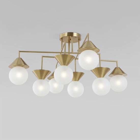 302002/8 / потолочная люстра /латунь Smart