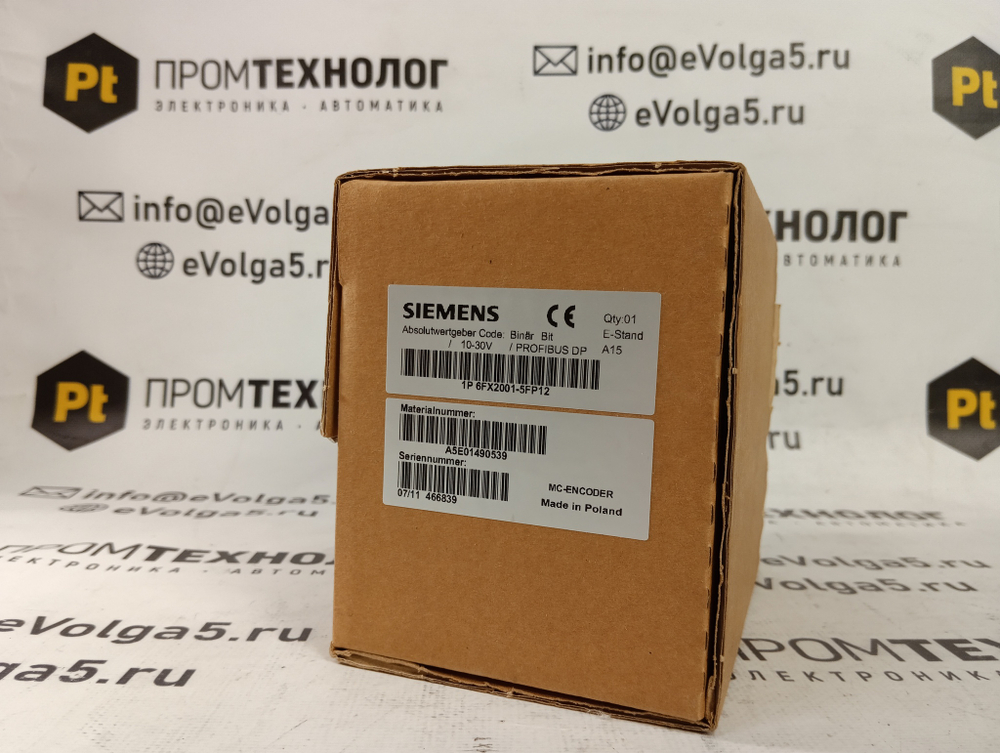 Siemens 6FX2001-5FP12 новое