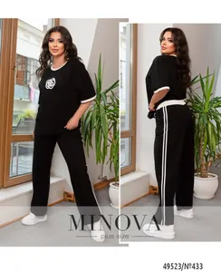 Костюм 433-черный Minova