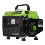 Генератор бензиновый БС-950, 0.8 кВт, 230 В, 2-х тактный, 4 л, ручной стартер Сибртех