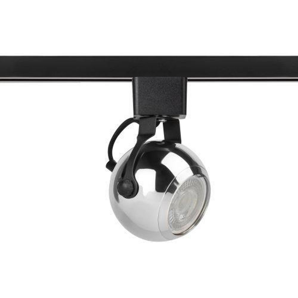 Светильник трековый TR35-GU10 80х130 8746 MR16 GU10 1ф CH хром Эра Б0053298