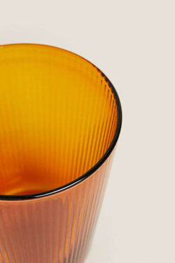ZARA HOME КРУЖКА ИЗ БОРОСИЛИКАТНОГО СТЕКЛА, ОРАНЖЕВЫЙ