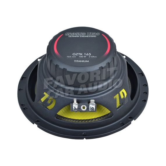 Комп. акустика GROUND ZERO GZTC 165.3 TITANIUM