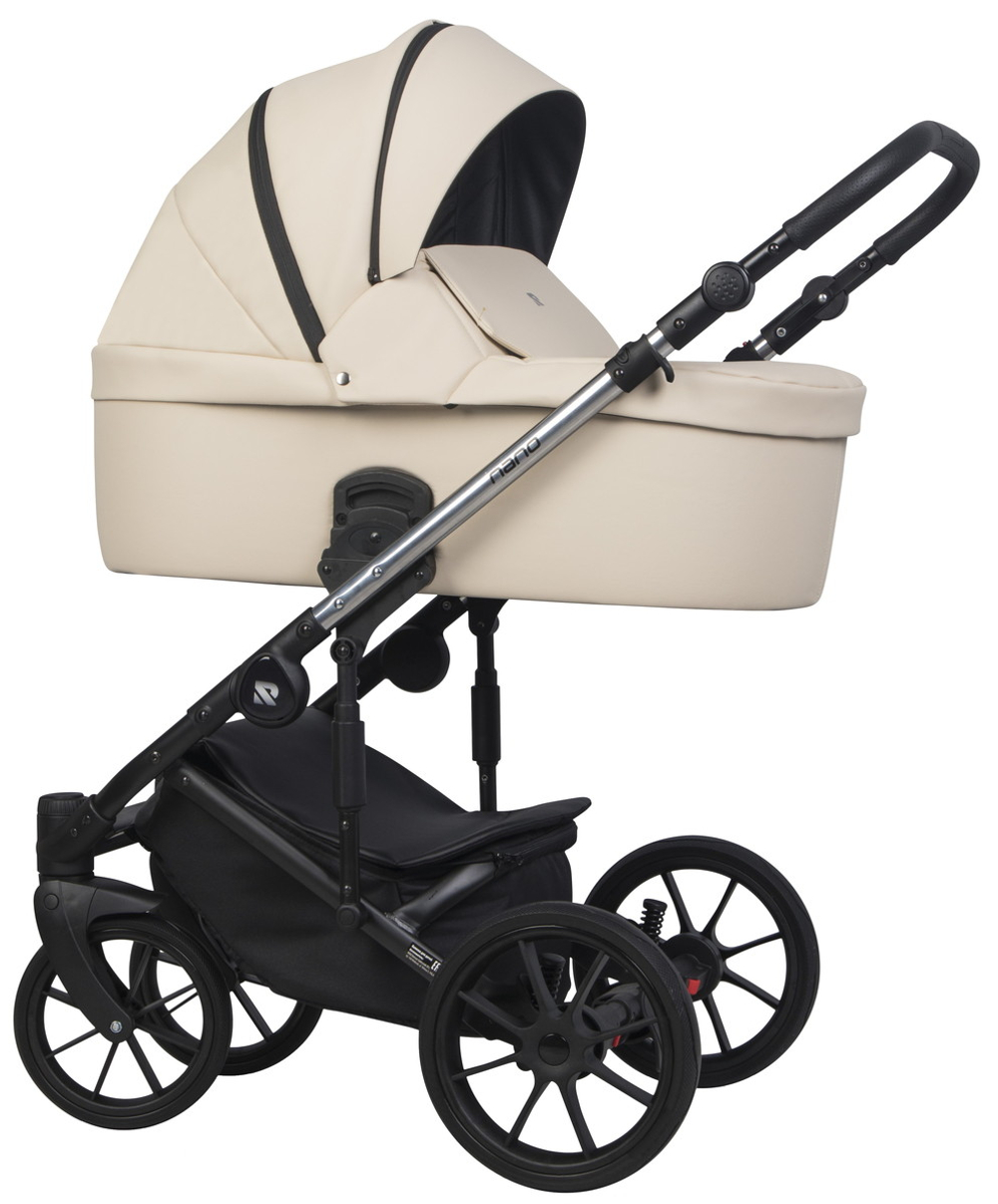 Детская коляска Riko Nano Thermo Ecco 2 в 1 03 Ivory beige (бежевый)