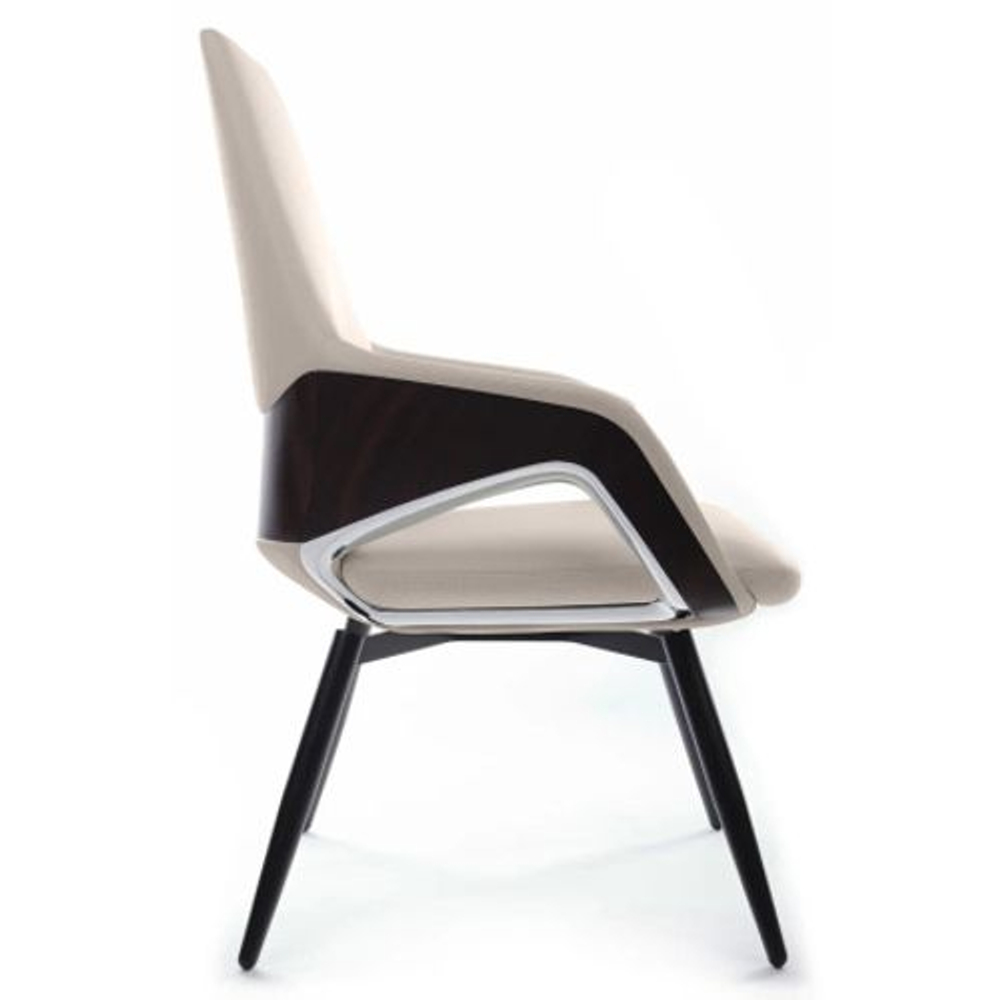 Кресло для посетителей Riva Design Aura-ST FK005-C, Светло-бежевый