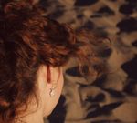 Серьги конго с большим жемчугом