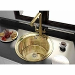Мойка для кухни ZORG Inox PVD SZR-510/205-BRONZE