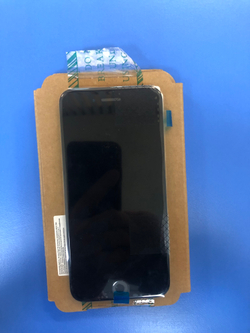 Дисплей в сборе с тачскрином,рамкой и фронтальной камерой чёрный для iPhone 7 Оригинал Сервисный