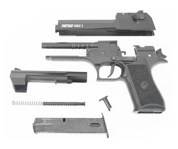 Охолощенный СХП пистолет Retay Eagle X (Desert Eagle) 9mm P.A.K