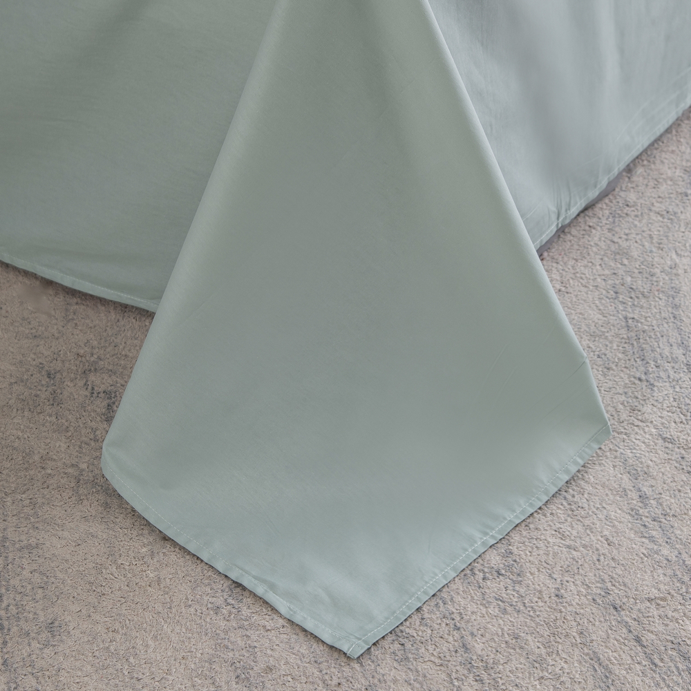 Комплект постельного белья Сатин с Одеялом 100% хлопок на резинке OBR168