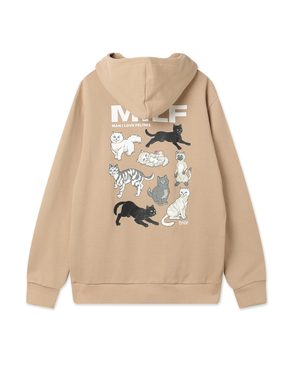 Мужская Толстовка MAN I LOVE FELINES