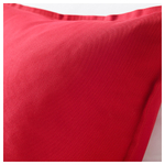 Чехол на подушку IKEA GURLI (ГУРЛИ), Красный, 50x50 см