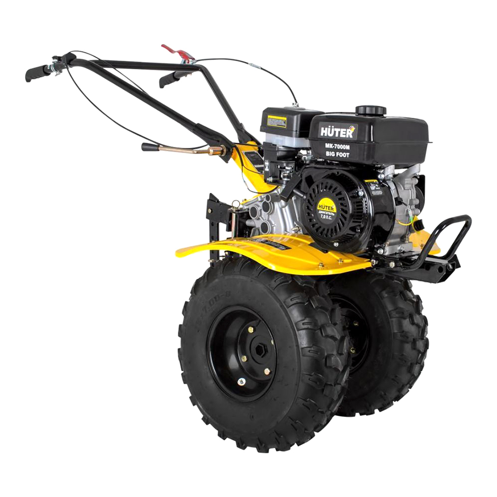 Мотоблок бензиновый Huter МК-7000P BIG FOOT