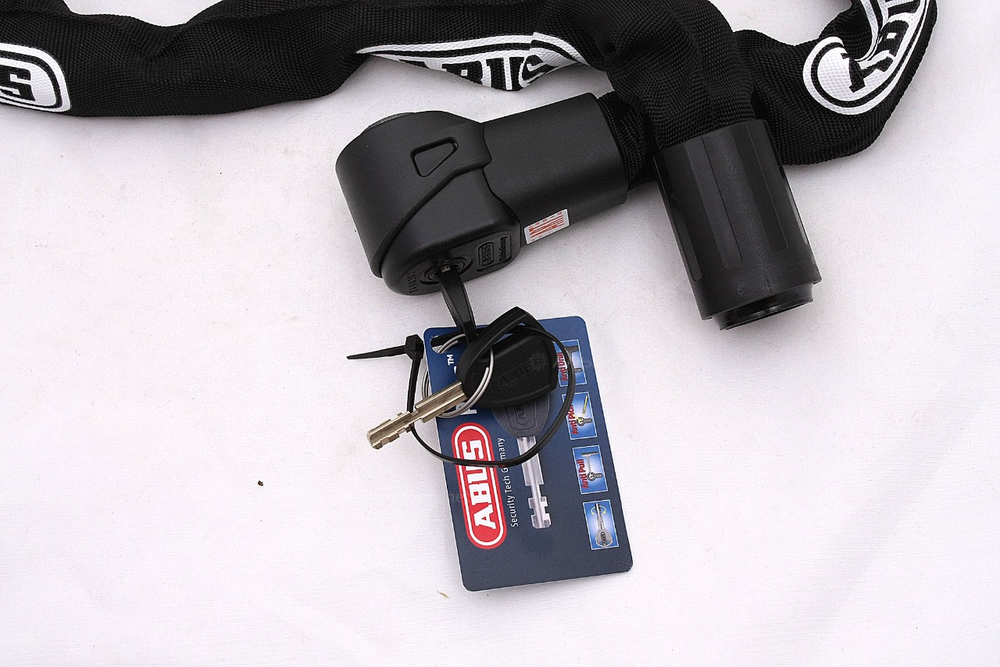Цепь с замком 1010/110 black City Chain