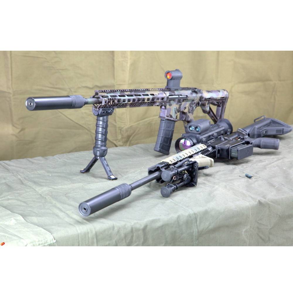 ДТКП закрытого типа RD Standart для карабина Winchester Wildcat (.22LR, 1/2"x28), Титан, Русский дракон