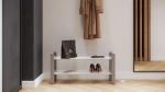 Полка для обуви - аналог IKEA/МИЧА/ИКЕА, 82x33см, серый