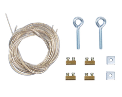 Комплект подвесов Трос Ф 0.85 мм 1.5 м