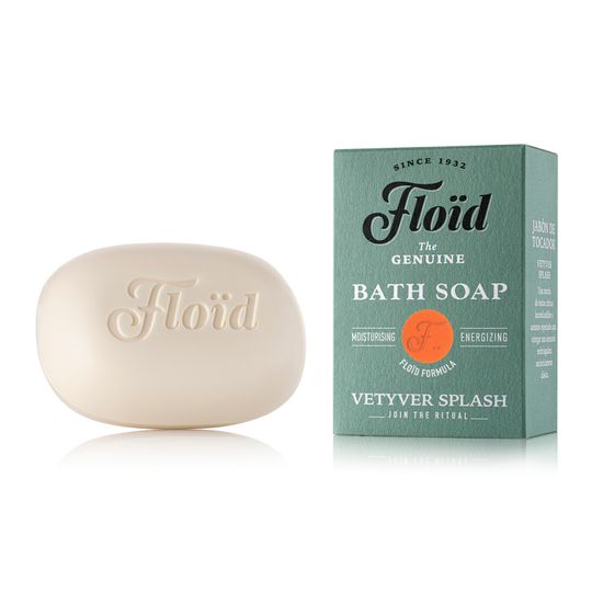 Мыло туалетное Floid, твердое, Vetyver Splash Bath Soap, 120гр
