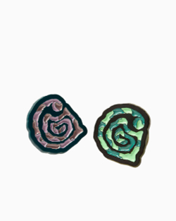 Значки (2шт) Carhartt WIP Helix Pins