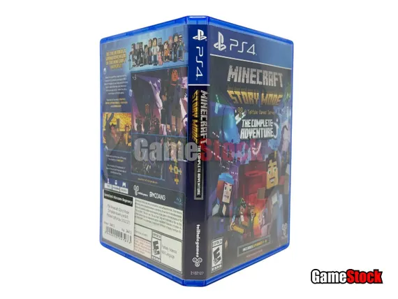 PS4 Minecraft: Story Mode Complete Adventure (Б/У, Русские субтитры, 2102127)