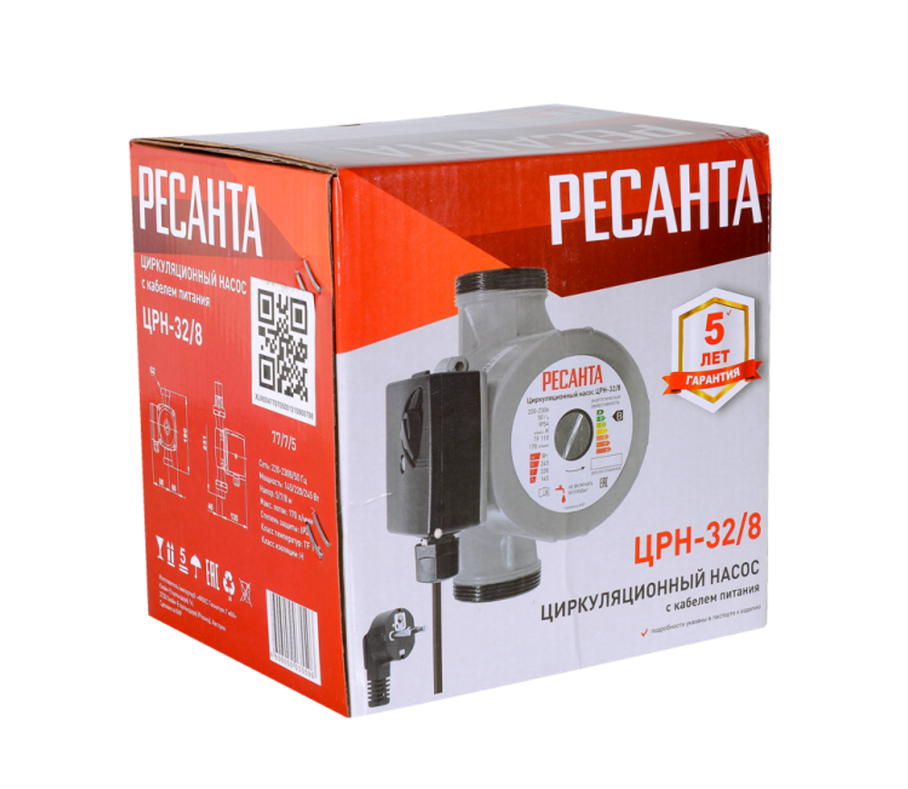 Циркуляционный насос Ресанта ЦРН-32/8 в Москве