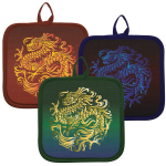 Прихватка «Лунный Дракон» 17*17см