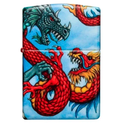 Зажигалка Zippo 49354 Dragon Design, White Matte
