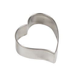 Набор кулинарный 2 пр: Лопатка кулинарная, форма для печенья (силикон, бук обработанный,нержавеющая