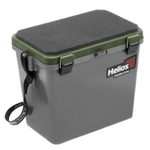 Ящик рыболовный зимний для хранения снастей серый/хаки